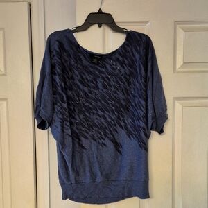 Blue Dolman Sweater,  Calvin Klein